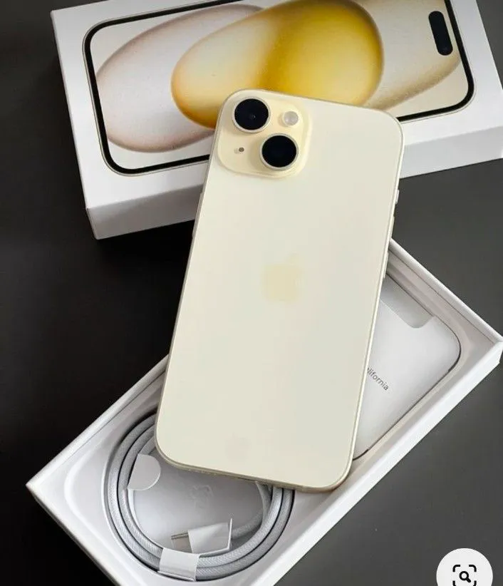 Apple iphone 15 plus jaune à dakar