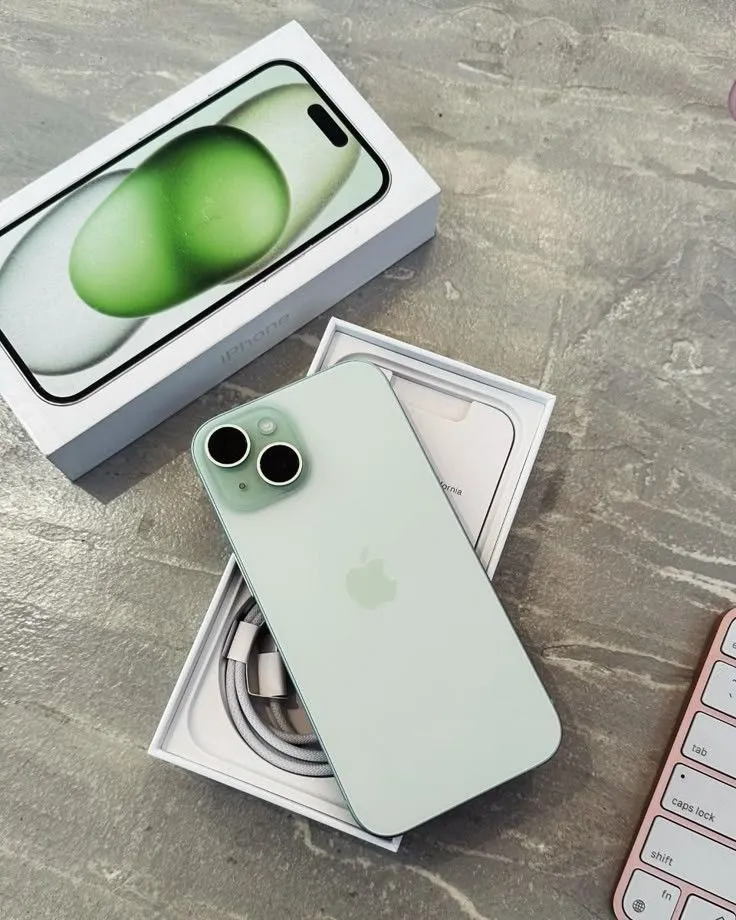 Apple iphone 15 simple vert à dakar